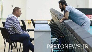 The best composition for the technical staff of the national volleyball team/"Maarouf" next to Maarouf - Mehr news agency  Iran and world's news