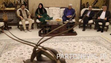 التقت مريم جلالي بفنان الحرف اليدوية في مشهد