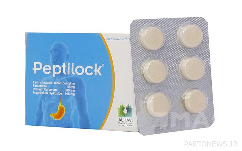 Peptilac containing tablets