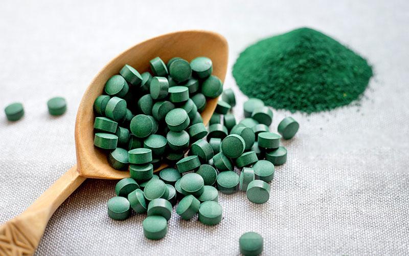 Spirulina tablets