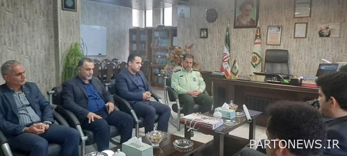 Joint meeting of insurance companies with the commander of Tenkabon police force