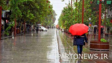 The rainy system will enter the country from tomorrow with a noticeable drop in temperature