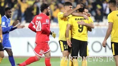 The movie  Sepahan's first goal by Ahmadzadeh and Galaye Rezaian!