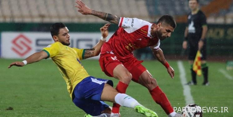 Premier league table The rejection of Persepolis to the top and the continuation of the leadership of Esteghlal