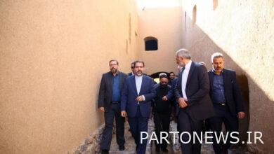 Governor of Isfahan's visit to the World Aqueduct of Wazvan
