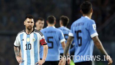 آرژانتین مسی در اولین بازی پس از قهرمانی در جام جهانی شکست خورد و به اروگوئه سقوط کرد |  اخبار فوتبال