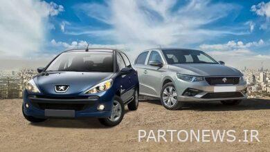 قیمت محصولات ایران خودرو و سایپا در بازار + جدول شنبه ۲۷ آبان