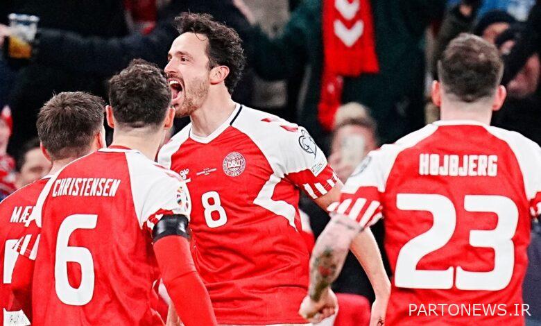 دانمارک و آلبانی به یورو 2024 صعود کردند. ایتالیا به مصاف اوکراین رفت | اخبار فوتبال