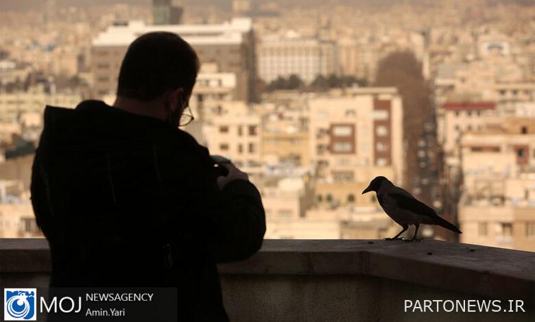 Air quality in Tehran, 3 Azar 1402 / Tehran's air quality index is 128 and unhealthy