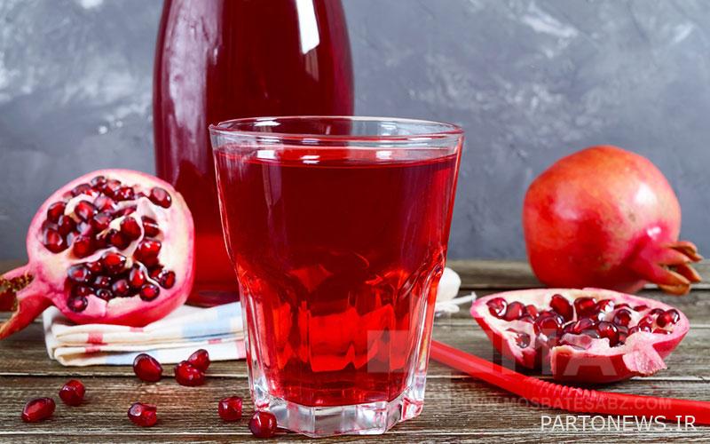 Properties of pomegranate juice