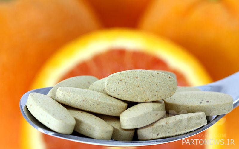 Strengthen the immune system with vitamin C tablets