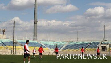 Persepolis training and recovery in the absence of a player