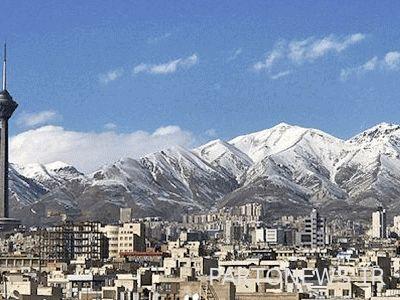 جودة الهواء في طهران بتاريخ 8 آذار 1402 / مؤشر جودة الهواء في طهران 82 وصحي