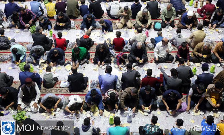 The "Iftar" banquet was recorded worldwide