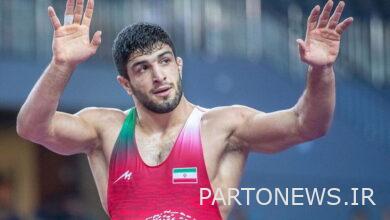 The first shock brought bad luck to Iran's wrestling option in the Olympics/Qasimpur - Mehr news agency  Iran and world's news