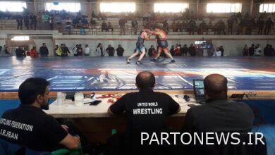 The results of the first half of the country's open wrestling tournament - Mehr news agency  Iran and world's news
