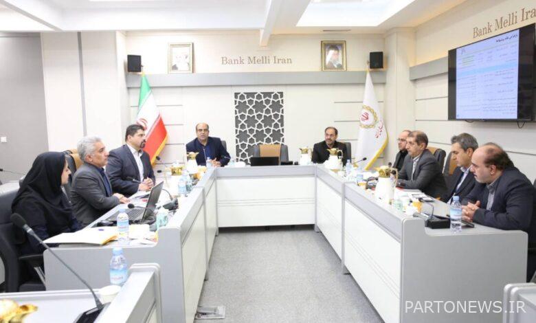 Holding a meeting of the Human Capital Excellence Committee at Melli Bank