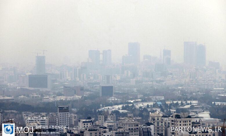 Tehran air quality 21 Azar 1402 / Tehran air quality index is at 120 ...