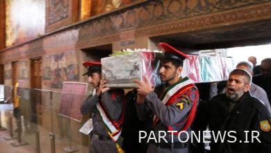 The burial of the body of the unknown martyr in the world complex of Chehelston, Isfahan, an experience with the breadth of history