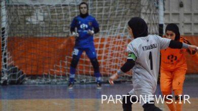 Women's Futsal Super League  Naft Abadan's high-goal superiority and Mes' draw against Saipa