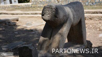 The old stone lion cemetery of Aligudarz, a symbol of valor and bravery of the Bakhtiari people