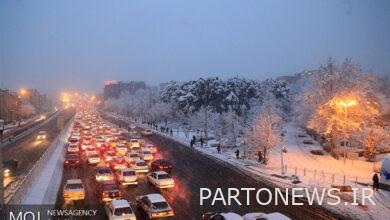 Snow and rain will visit Tehran on the first of December