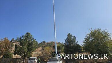 2 light towers were installed in Bojnoord, North Khorasan