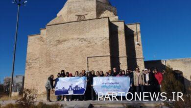 Students of Tehran University of Culture and Arts visited Pir Ahmad Zahrnoosh Abhar Archaeological Museum