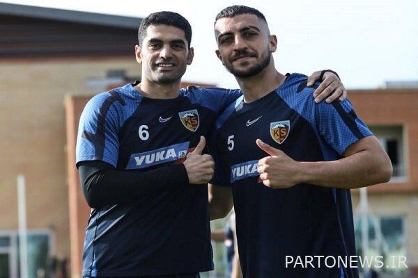 وضع غامض لكريمي وحسيني في الدوري التركي الممتاز