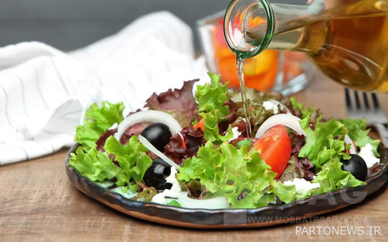 Using apple cider vinegar on salad