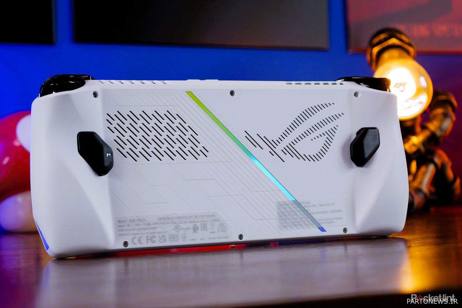 میانبرهای Asus ROG Ally