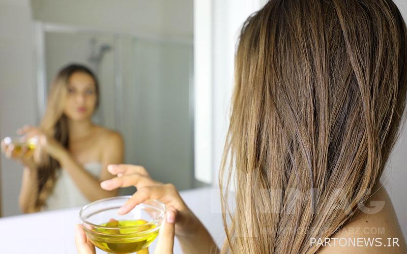 Castor oil hair mask