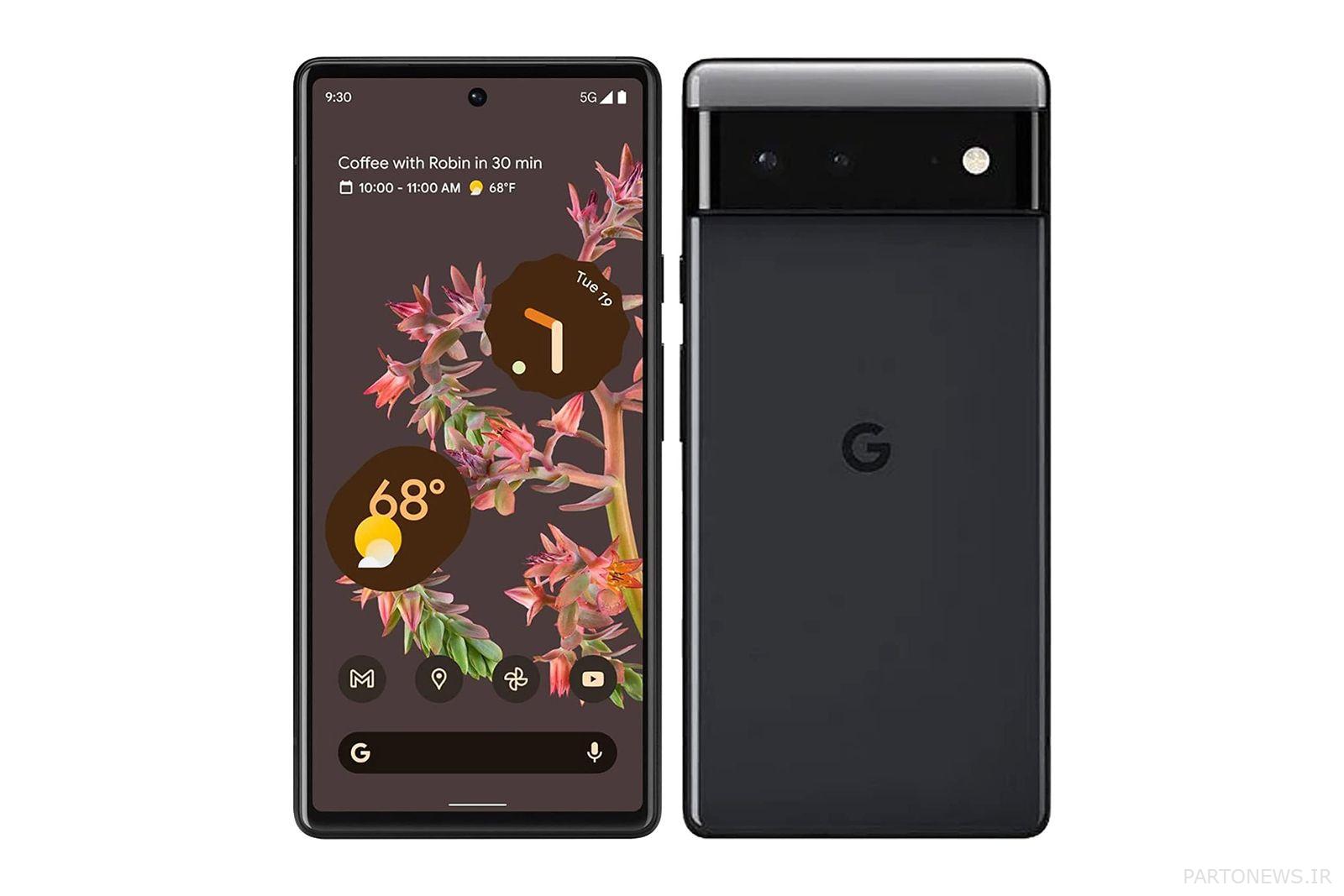 گوگل پیکسل 6