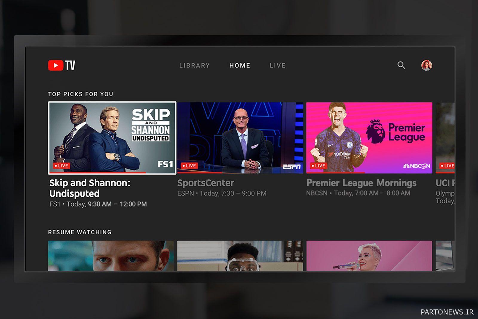 YouTube TV