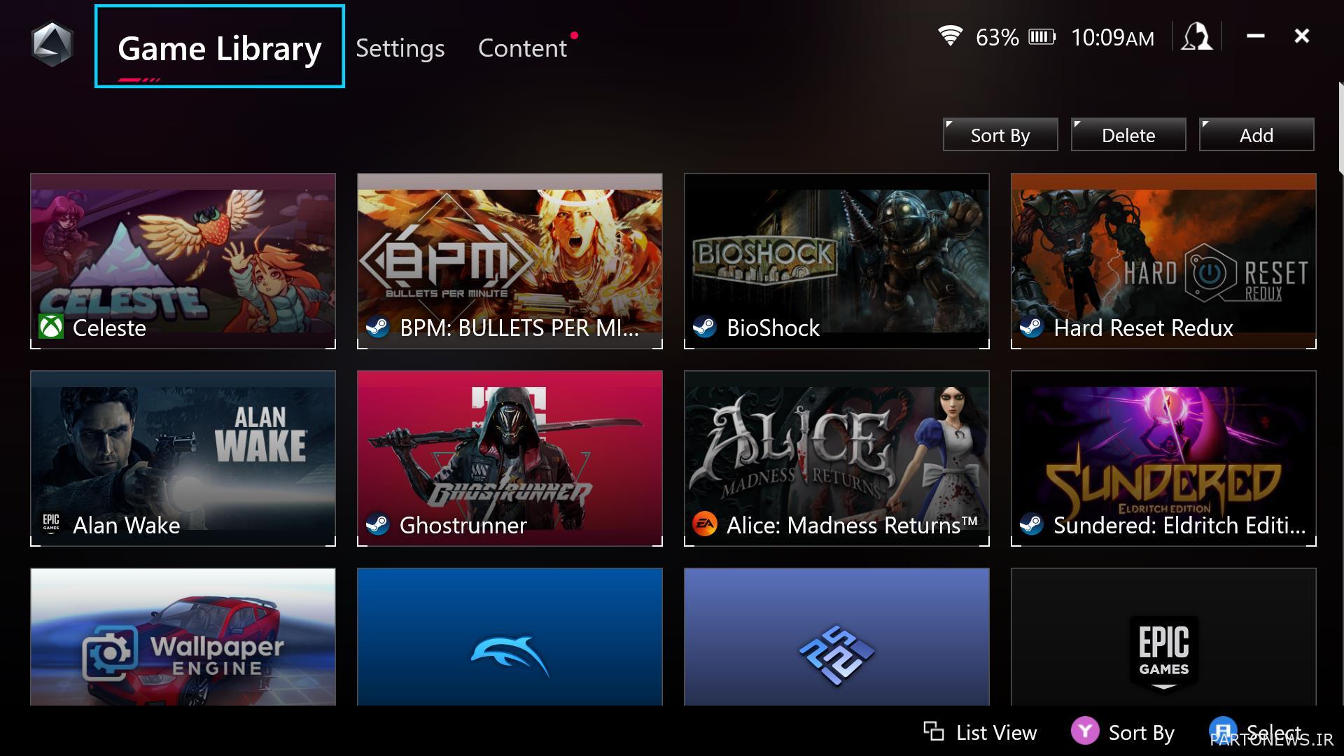 آموزش اسکرین شات Asus ROG Ally