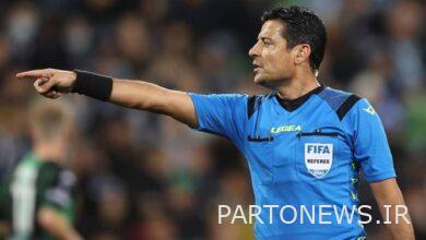 Faghani became the referee of the opening match of the Asian Nations Cup