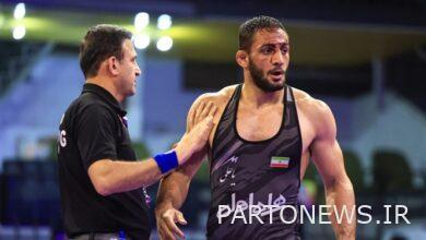 World ranking free wrestling  Azarpira's surprise and gilding with the defeat of American Snyder