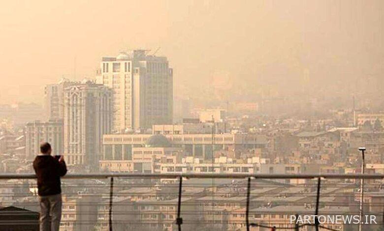 Tehran's air quality on 12 December 1402 / Tehran's air quality index is at 146 and unhealthy
