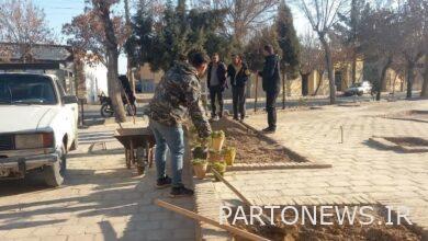 Citizens cleaned and organized the historical mosque