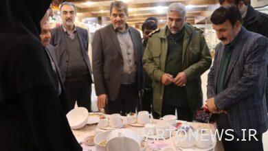 تم افتتاح معرض مهرجان باسيج خراسان الرضوي للحرف اليدوية في مشهد