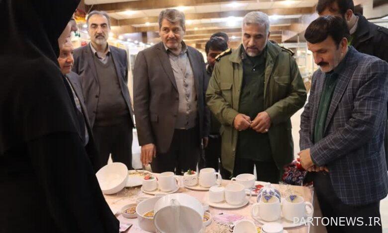 تم افتتاح معرض مهرجان باسيج خراسان الرضوي للحرف اليدوية في مشهد