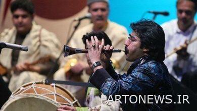 The bright shade of the region's music festival from the language of the artists; the gray color of the 16th festival