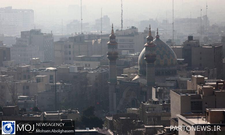 جودة الهواء في طهران في 19 كانون الأول (ديسمبر) 1402 / مؤشر جودة الهواء في طهران عند 135 وغير صحي