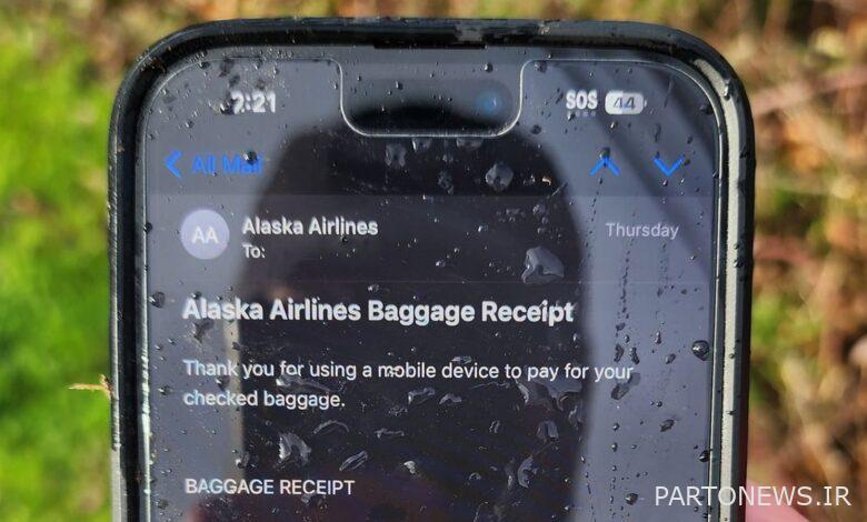 This iPhone has survived a 4900 meter fall from inside the plane!