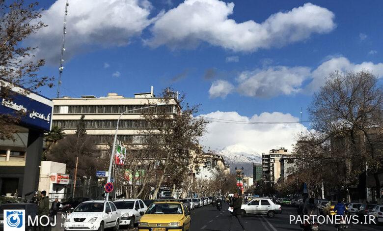 Tehran's air quality on 28 December 1402 / Tehran's air quality index is at 81 and healthy