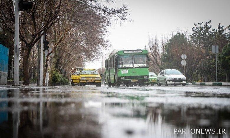 Tehran's air quality on February 8, 1402 / Tehran's air quality index is 57 and healthy