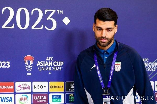 Taremi in the selected team of Asia in 2023