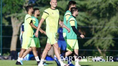 Silva's presence in Esteghlal practice