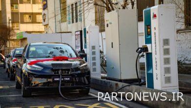 نخستین سری تاکسیهای تمام برقی کرمان موتور تحویل شرکت تاکسیرانی شد