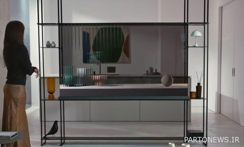 LG OLED T در جدیدترین ترفند تلویزیون بازی می کند: صفحه نمایش شفاف